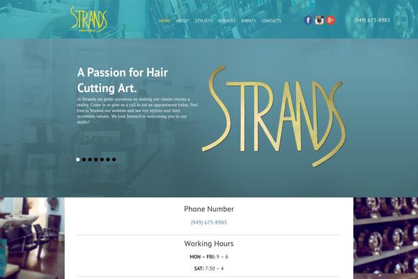 strandscdm.com site used Strands
