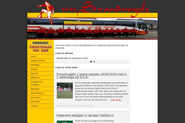 strandvogels.nl site used Strandvogels-2012