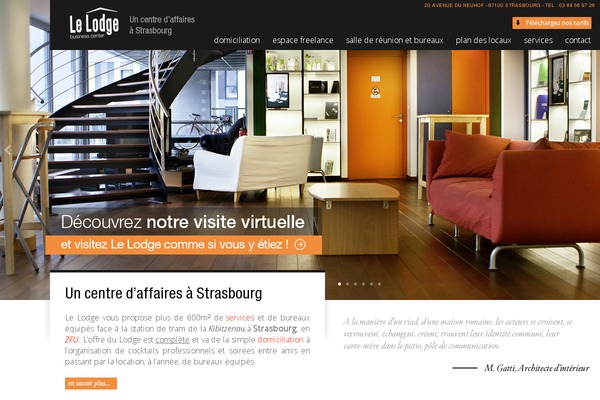 strasbourg-lodge.com site used Pressagrum