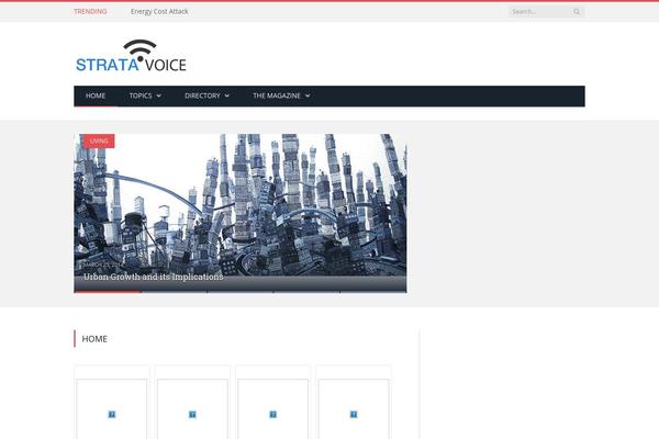 SmartMag theme site design template sample