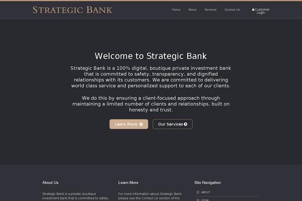 strategicbank.com site used Mediaphase Lite