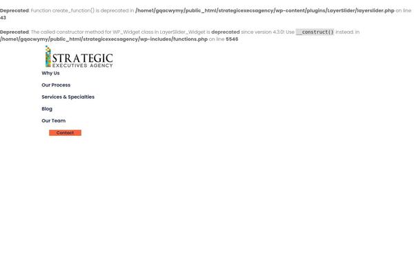 strategicexecsagency.com site used Adri-ajdethemes