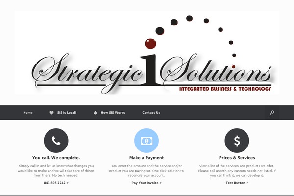 strategicisolutions.com site used Revolution-pro