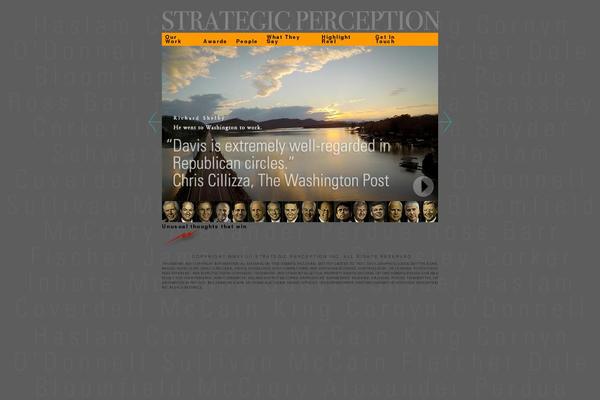 strategicperceptioninc.com site used Strategicperception