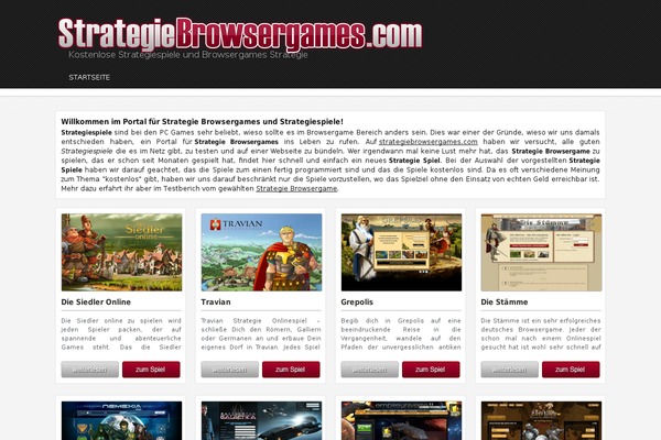 Strategy theme site design template sample