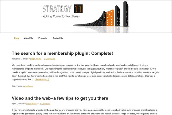 strategy11.com site used Ollie