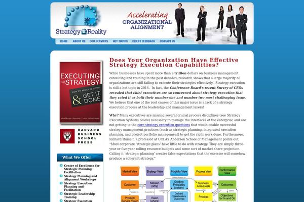 strategy2reality.com site used Strategy2