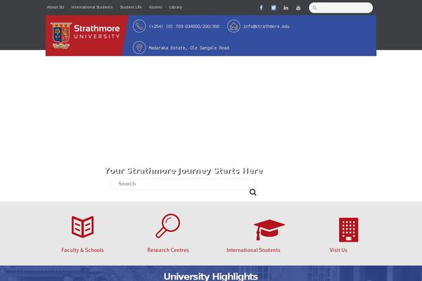 strathmore.edu site used Michigan