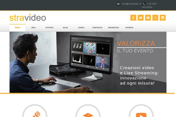 stravideo.it site used Stravideo