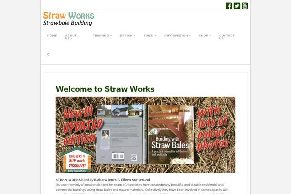 strawworks.co.uk site used X | The Theme
