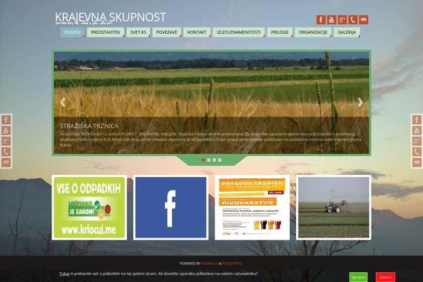 Avada theme site design template sample