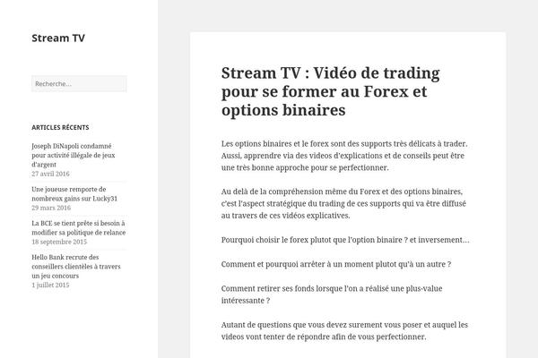 stream-tv.fr site used Dk_insider