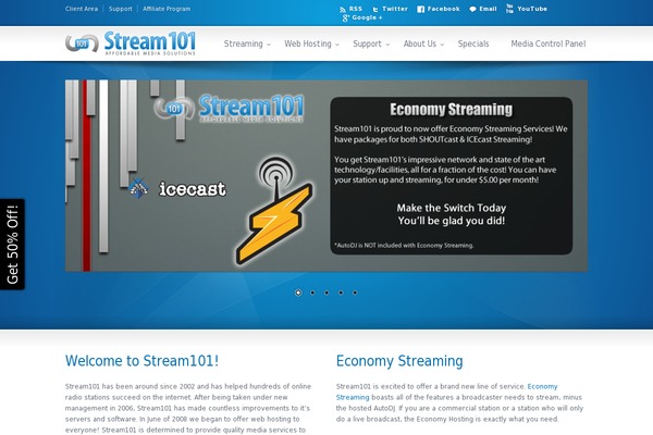 stream101.com site used CloudMe
