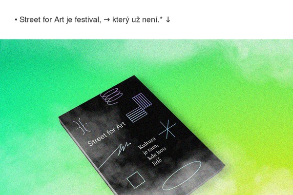 streetforart.cz site used Verge-mh