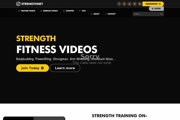 strengthnet.com site used Strengthnet