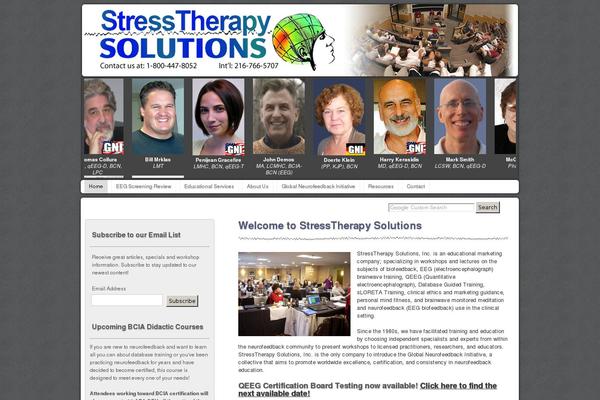 stresstherapysolutions.com site used Stresstherapy