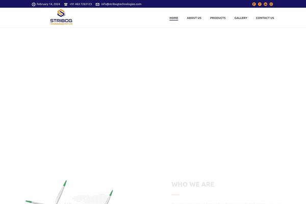 Jupiter theme site design template sample