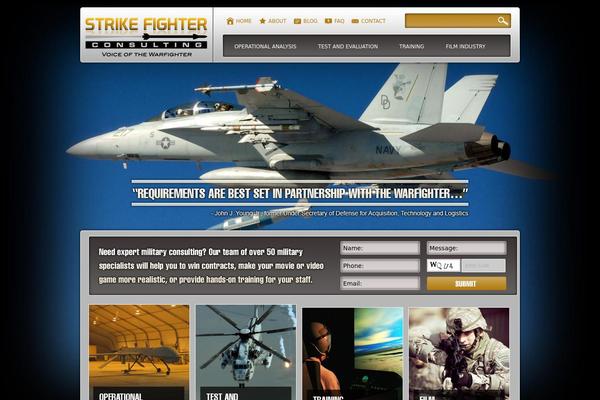 strikefighterconsultinginc.com site used Beaver Builder