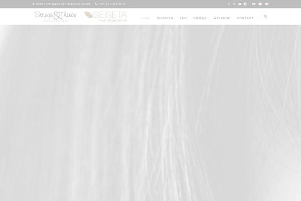 Kloe-child theme site design template sample