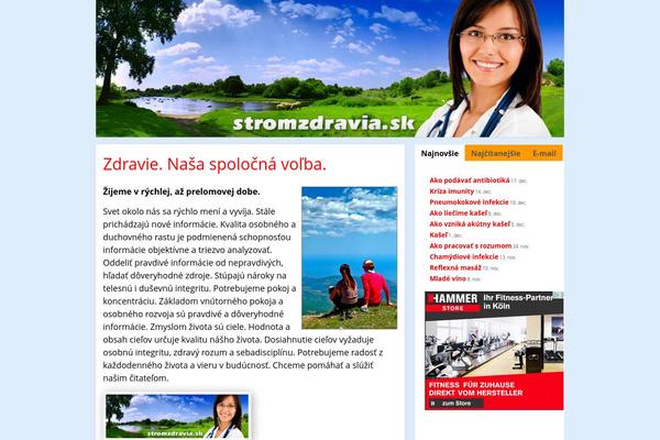 stromzdravia.sk site used Sablona-2017