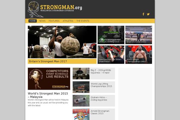 strongman theme websites examples