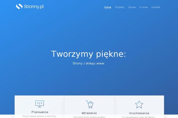 stronny.pl site used Landio