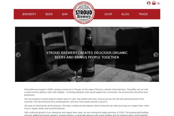 stroudbrewery.co.uk site used Tangymedia