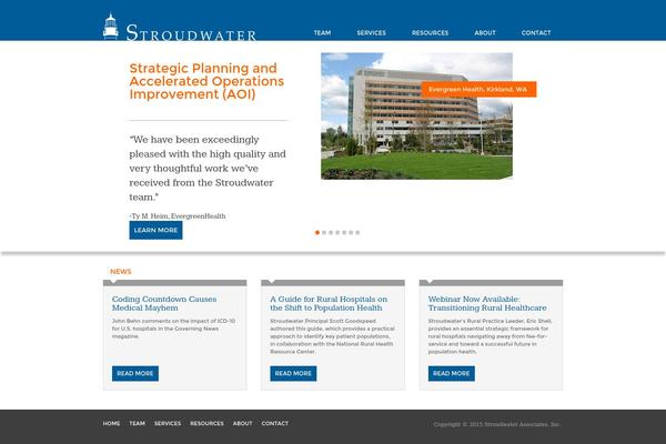 stroudwater theme websites examples