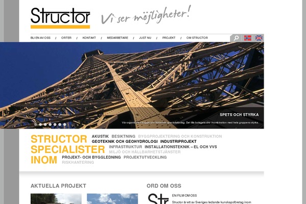 Structor theme websites examples