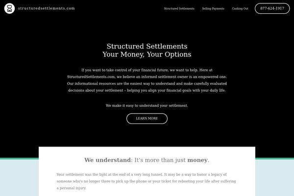 structuredsettlements.com site used Structuredsettlements