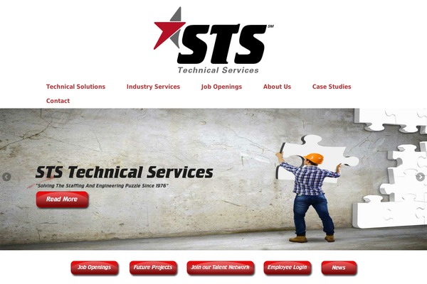 Sts theme site design template sample