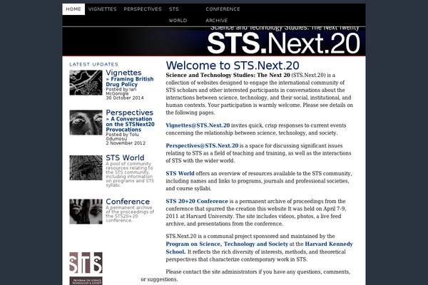 stsnext20.org site used Stsnext20portal