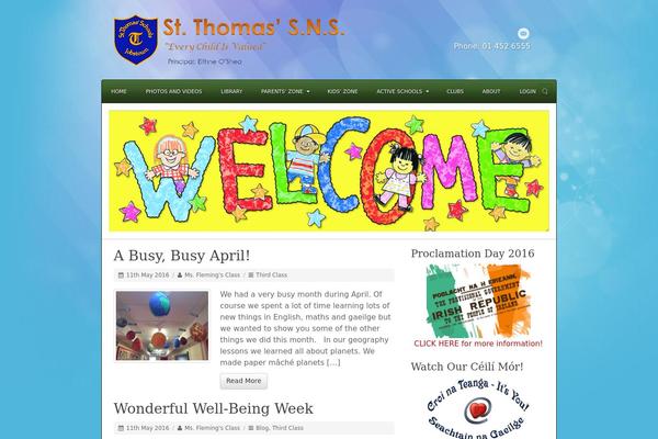stthomas.ie site used Creativ-preschool