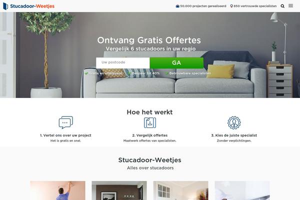 stucadoor-weetjes.nl site used Wordpress-theme-weetjes-v2.1