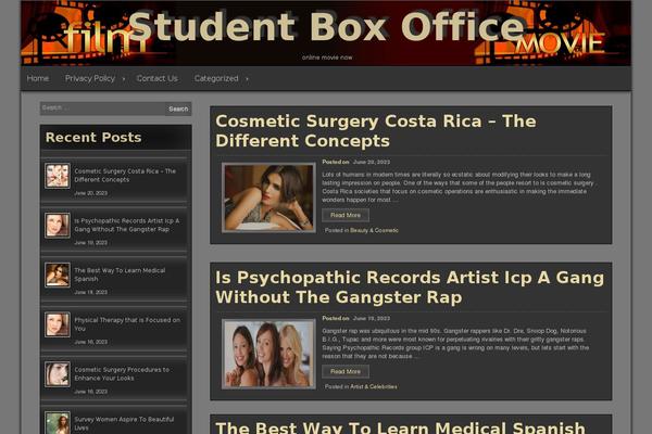 studentboxoffice.in site used Seos Video