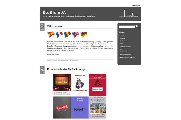 studentensiedlung.de site used Spectra One