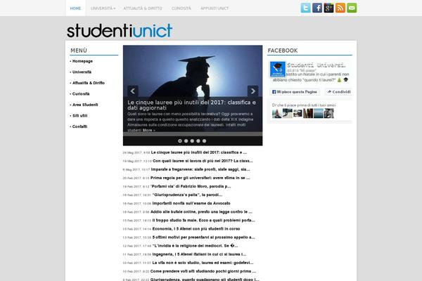studentiunict.it site used Blogeasy