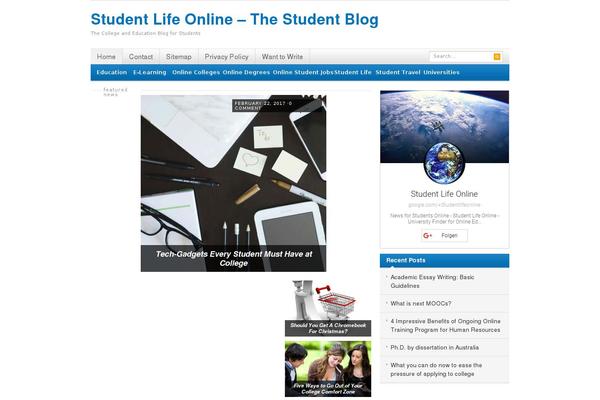 studentlifeonline.org site used Studentlife