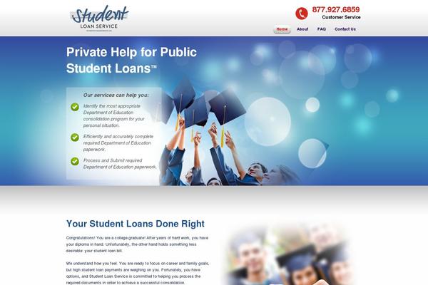 studentloanservice.us site used Studentloanservices