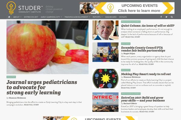 studerci WordPress theme, websites list used studerci theme studerci theme websites examples