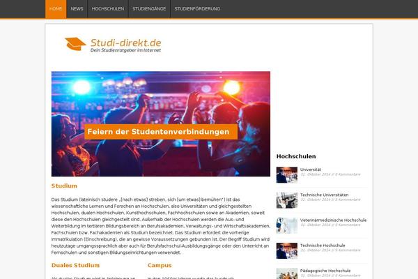 MH Magazine lite theme site design template sample