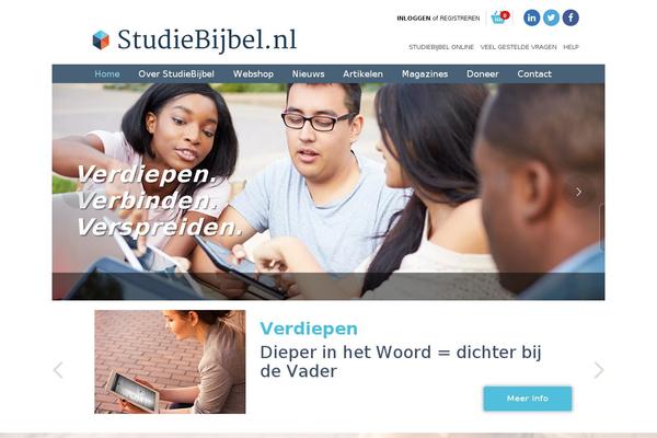 studiebijbel.nl site used Studiebijbel