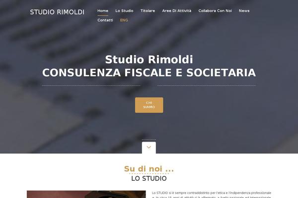 studio-rimoldi.com site used Tailor