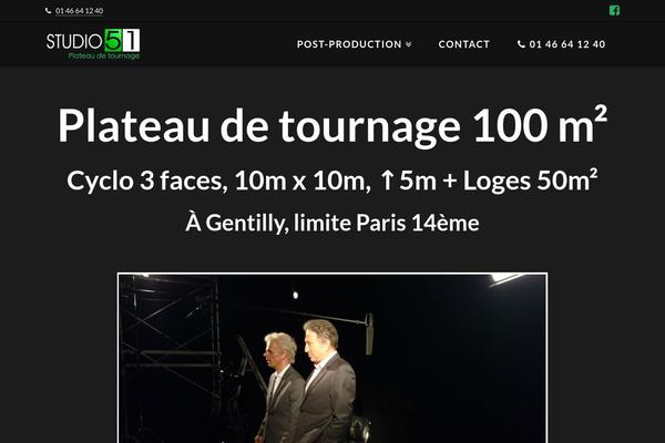 Impreza theme site design template sample