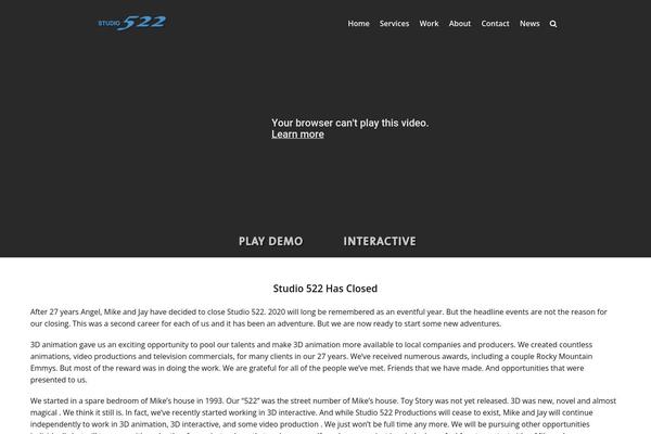 studio522.com site used Total