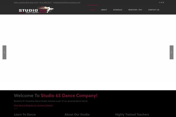 studio65dancecompany.com site used Studio65