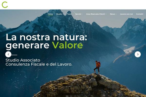 Alecta theme site design template sample