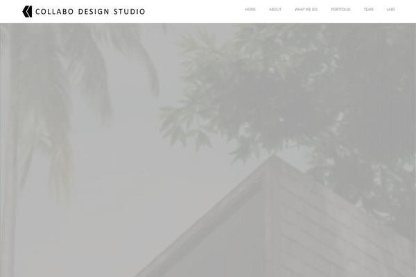 Visia theme site design template sample