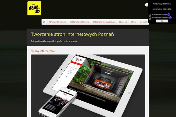 Pure theme site design template sample