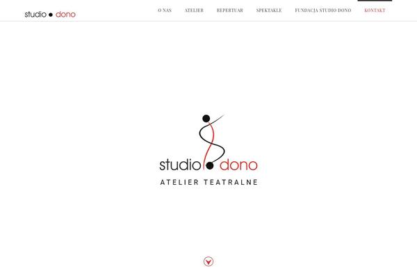 studiodono.pl site used X | The Theme
